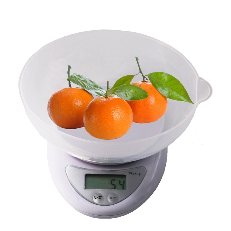 تصنيع المعدات الأصلية 0.1g 7g عالية الدقة الرقمية الاستخدام المنزلي وزن الغذاء الميزان مع الفاكهة السلطانية