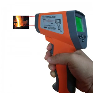 حار ce الرقمية lcd يده الليزر ميزان الحرارة بندقية الاتصال بندقية الحرارة الصناعية بالأشعة تحت الحمراء الكاشف