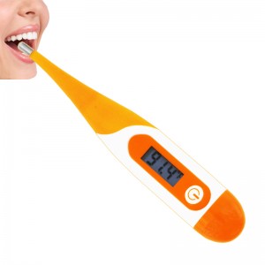 ميزان الحرارة الالكترونية الطبية عن طريق الفم 30 ثانية قراءة سهل ميزان الحرارة ومستقيم مع مؤشر الحمى دقيقة
